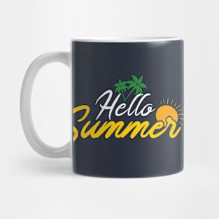 Hello Summer // Cute Summertime Mug